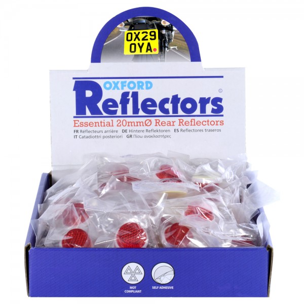 Oxford Oxford 20mm Reflector - Box 100pcs